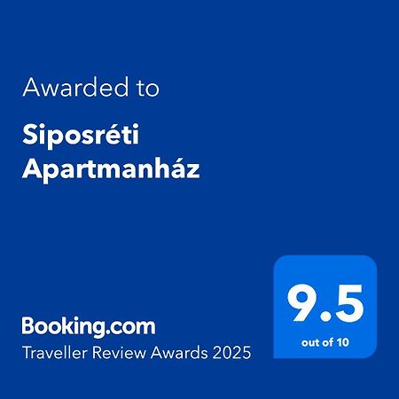 Siposreti Apartmanhaz Szentgyorgyvar Exteriör bild